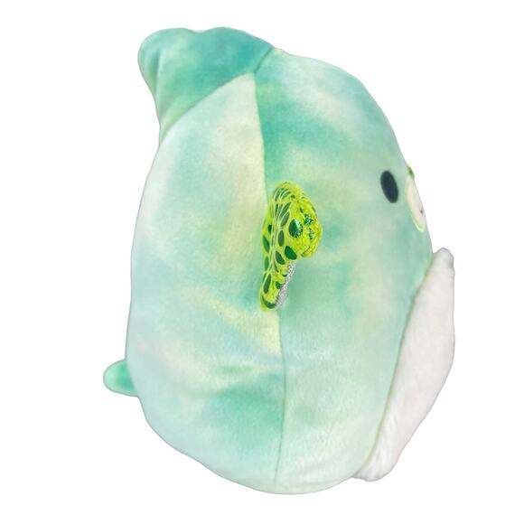 NWT Squishmallows Fletcher Pterodactyl Dinosaur Plush 7" Tie Dye Stuffed Animal - Picture 4 of 9